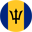 Barbados's flag